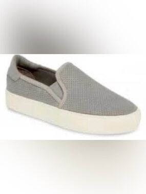UGG Perforated Suede Slip On. Gray Suede
Size 9.5 GUC